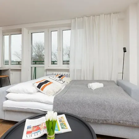 Modern Studio With Balcony Warsaw Mokotow By Noclegi Renters Exterior photo